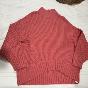 Anthropologie Pink Sweater